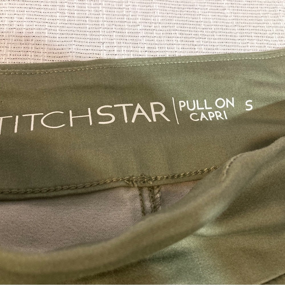 Capri size S. Army Green Color. - Picture 5 of 6